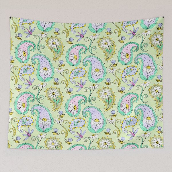Item preview, Paisley Garden designed and sold by magicgardenart.