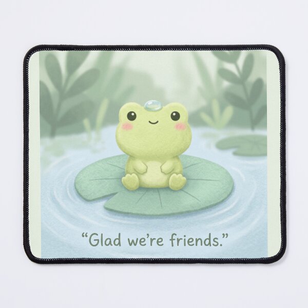 Item preview, Glad We’re Friends Frog Shirt | Cute Kawaii Frog Friendship Design designed and sold by DmaarGroup.