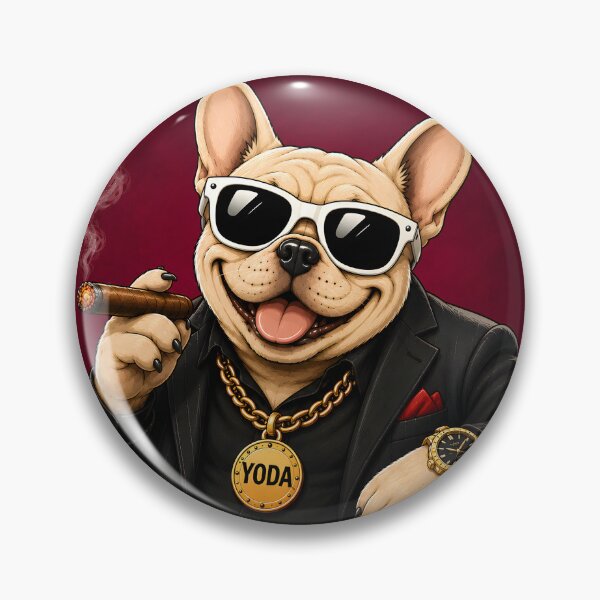 Item preview, Funny French Bulldog Boss Life designed and sold by MischiefPaws.
