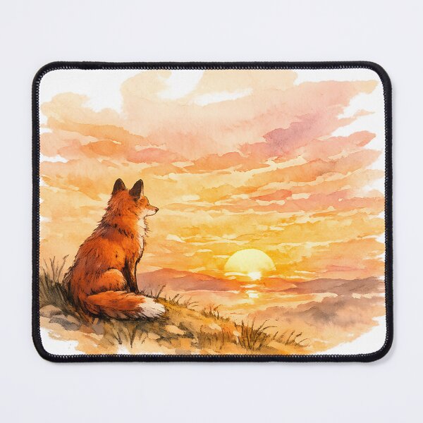 Item preview, Fox at Golden Hour Endless Evening designed and sold by PatiImagination.