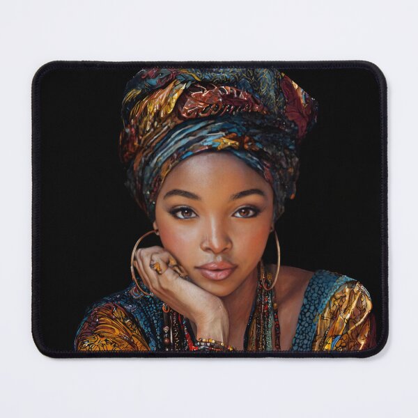 Item preview, Woman From Central African Republic - African Woman Ethnic Portrait designed and sold by Oldetimemercan.