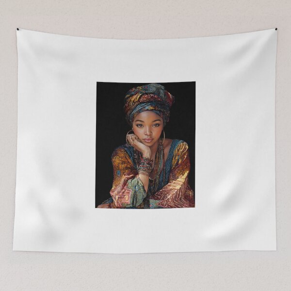 Item preview, Woman From Central African Republic - African Woman Ethnic Portrait designed and sold by Oldetimemercan.