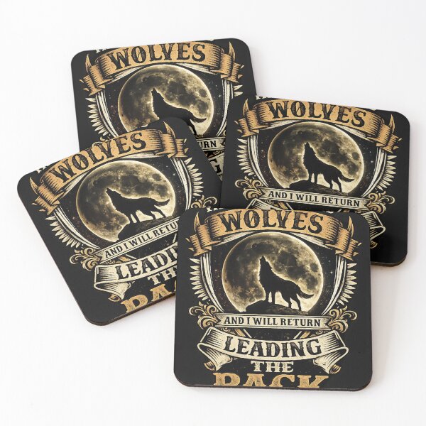 Item preview, Throw Me To The Wolves And I Will Return Leading The Pack designed and sold by INKRebelGraphic.
