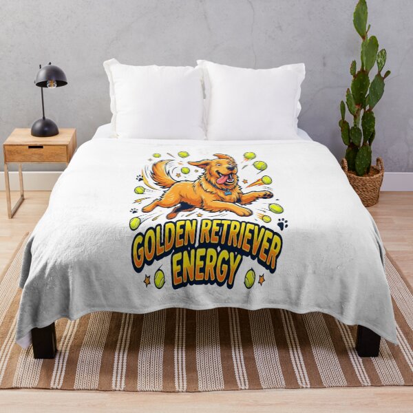 Item preview, Golden Retriever Energy Funny Dog Lover Tennis Ball Gift designed and sold by ClaussShop.