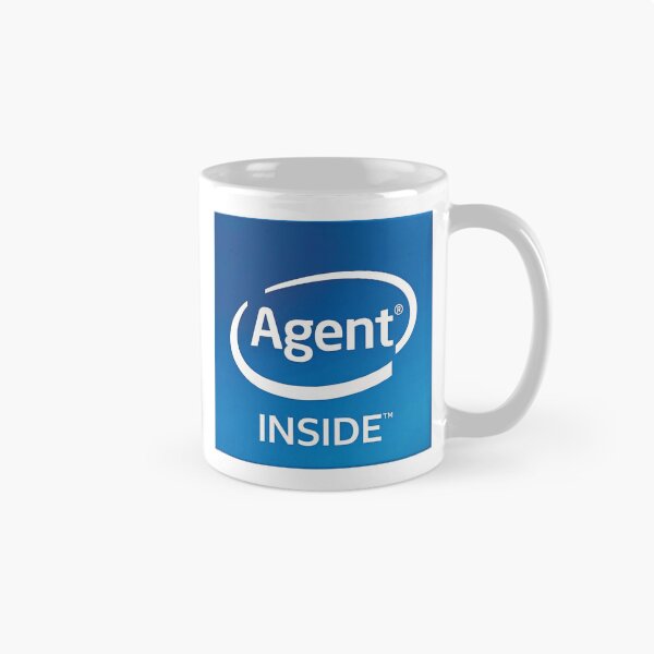 Item preview, Agent Inside Funny Ai Agent Inside Design designed and sold by Rokoyo Prints.