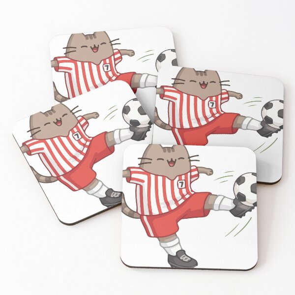 Item preview, pusheen playing fifa designed and sold by daenarys123.
