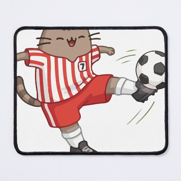Item preview, pusheen playing fifa designed and sold by daenarys123.