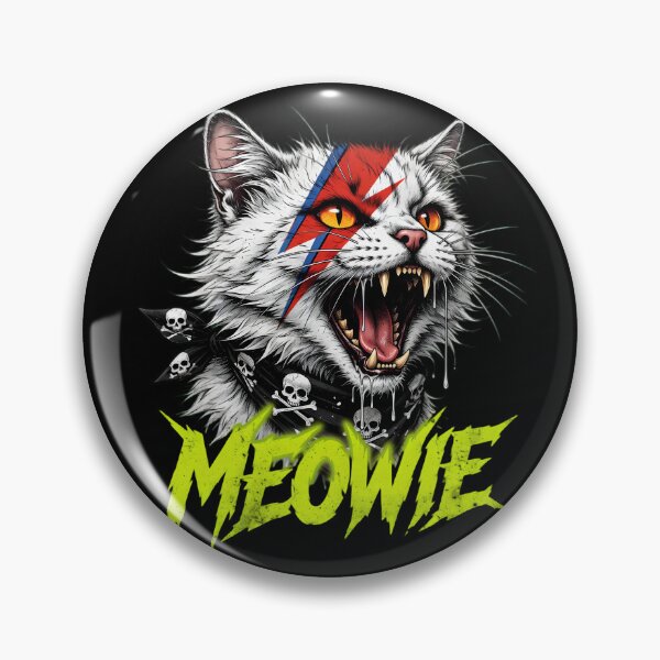Item preview, Fierce Meowie Lightning Bolt Cat Graphic designed and sold by TshirtsOnline-.