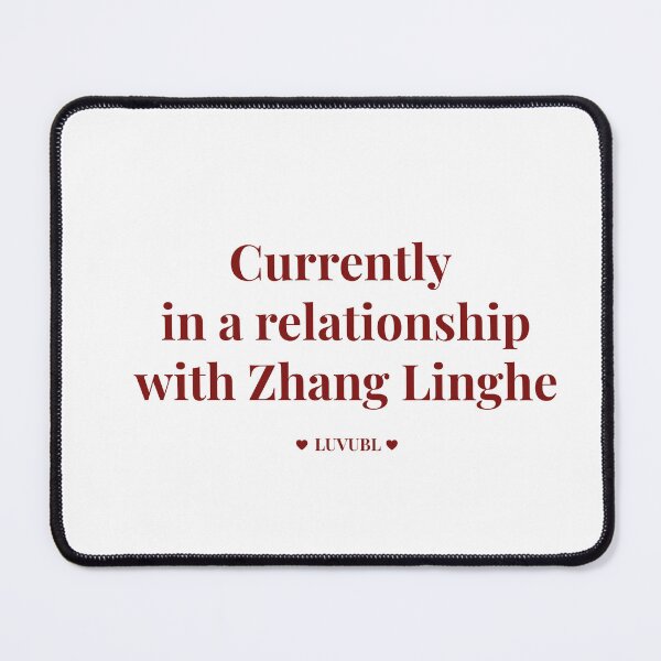 Item preview, Currently in a Relationship with Zhang Linghe Shirt, C Drama Fan Tee, Funny Delulu Shirt, Chinese Drama Lover Gift, Fangirl Aesthetic Oversized T-Shirt designed and sold by LUVUBL.