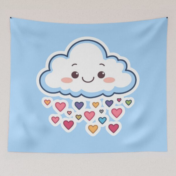 Item preview, Love Cloud Kawaii Sticker designed and sold by Stylestickers55.