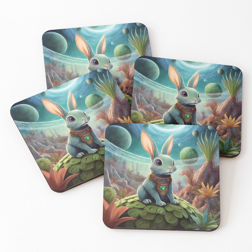 Item preview, Coasters (Set of 4) designed and sold by ikat1908.