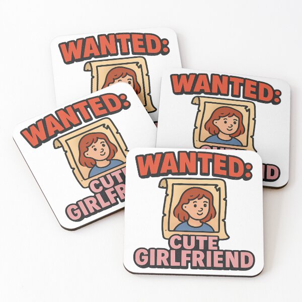 Item preview, Wanted: Cute Girlfriend - Funny Lesbian WLW Sapphic designed and sold by Haus Of Sin.