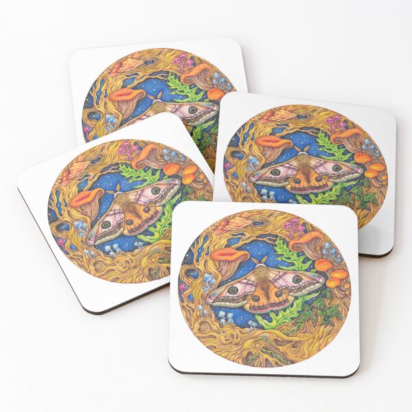 Item preview, Emperor Moth Woodland Fantasy designed and sold by Christina Plumb.