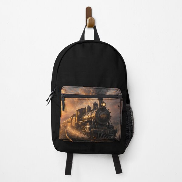 Item preview, The Long Journey Home | Vintage Steam Train Art designed and sold by ManJiangHong.