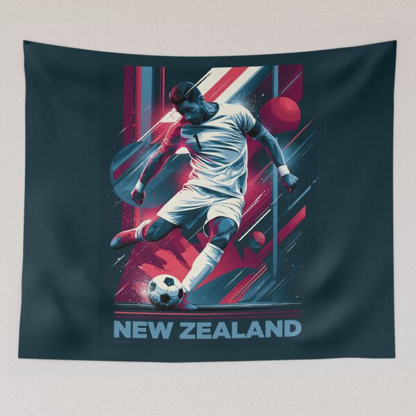 Item preview, New Zealand Soccer designed and sold by StudioRedKoala.