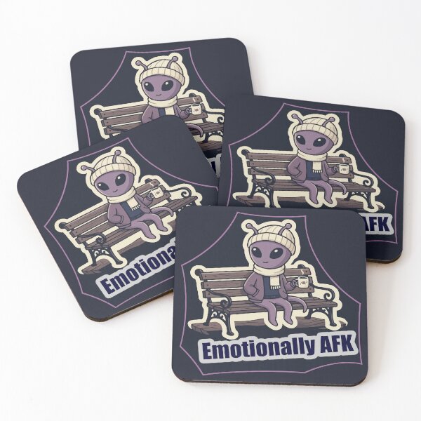 Item preview, Emotionally AFK designed and sold by QuietNovaShop.