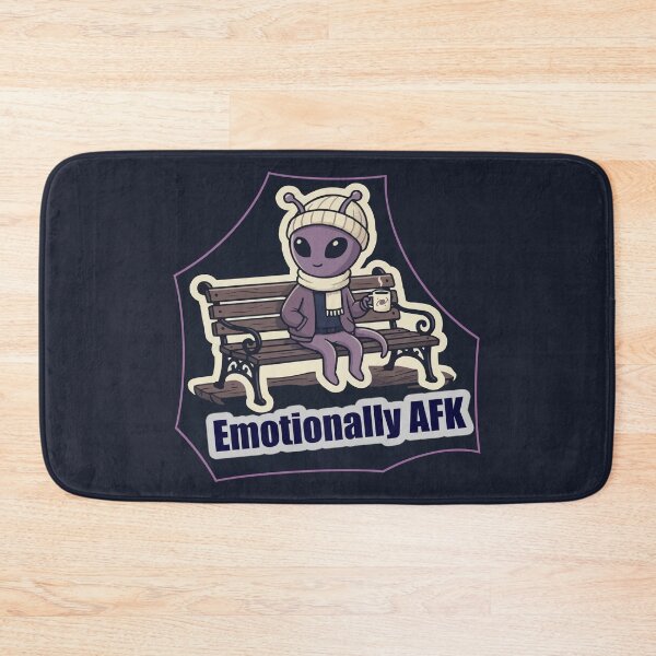 Item preview, Emotionally AFK designed and sold by QuietNovaShop.