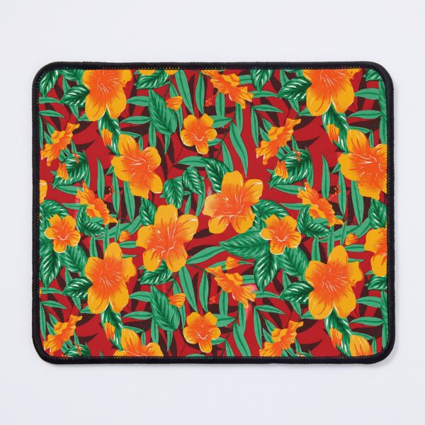Item preview, Vibrant Tropical Hibiscus Floral Seamless Pattern designed and sold by CoolGTees.
