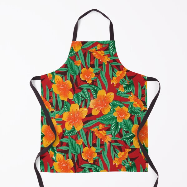 Item preview, Vibrant Tropical Hibiscus Floral Seamless Pattern designed and sold by CoolGTees.