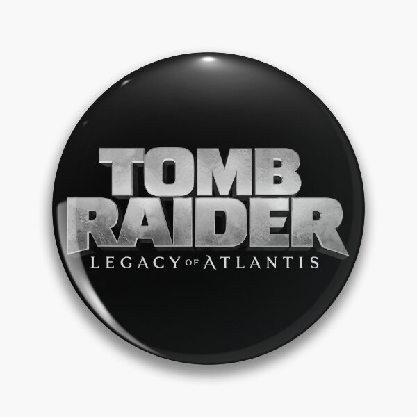 Item preview, Tomb Raider Legacy of Atlantis white Logo designed and sold by J's Models.