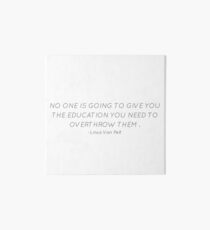 Linus Van Pelt Art Board