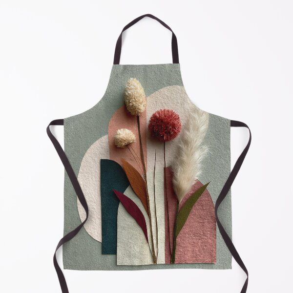 Item preview, Pampas Grass Boho Collage Muted Sage Beige Art designed and sold by daila70.