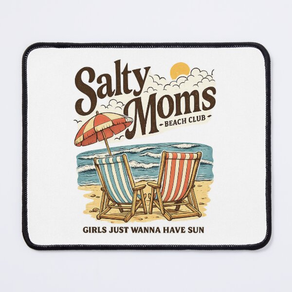 Item preview, Salty Moms beach nostalgia designed and sold by Side Quest Co..