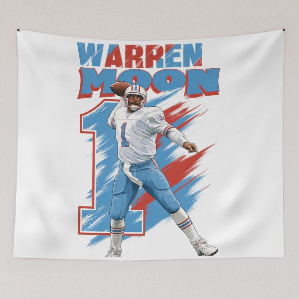 Item preview, Retro Warren Moon 1 - Houston Football Legend designed and sold by Thogan0416.