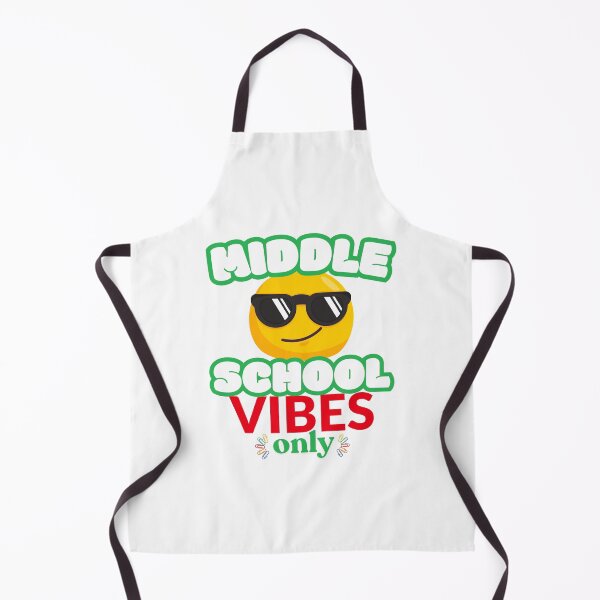 Item preview, Middle School Vibes Only | Funny Back To School Meme designed and sold by VibranPalette.