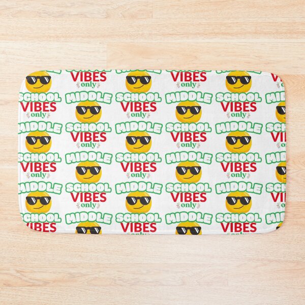 Item preview, Middle School Vibes Only | Funny Back To School Meme designed and sold by VibranPalette.
