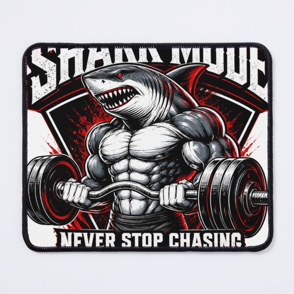 Item preview, Shark Mode Gym Motivation Bodybuilding Shark designed and sold by Digistore1221.