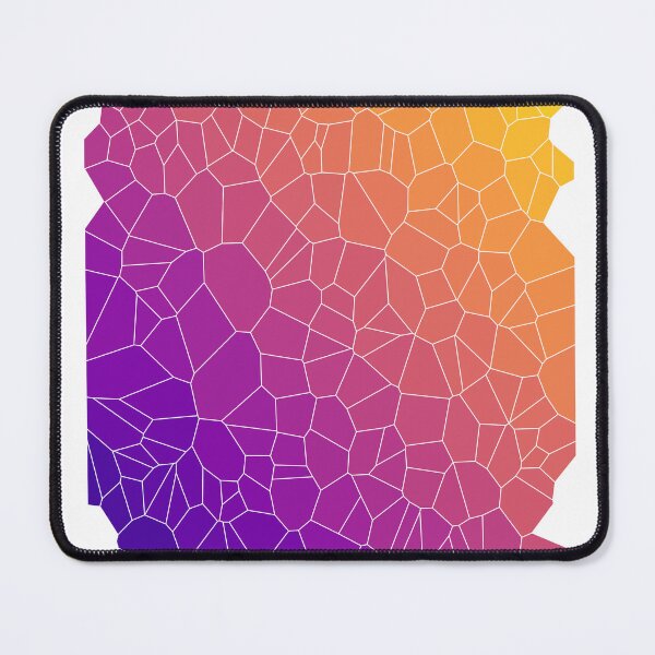 Item preview, Terrazzo Voronoi Colorful Abstract Art 016 designed and sold by Hauptsache Merch.