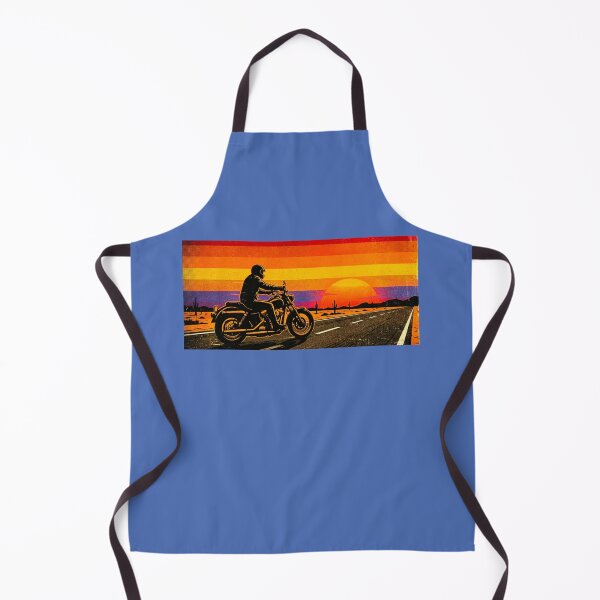 Item preview, Biker Riding into the Sunset designed and sold by NewGen-For-You.