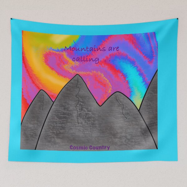 Item preview, The Cosmic Mountains are calling designed and sold by Cosmic-Chloe.