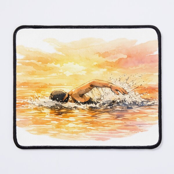 Item preview, Sunrise Swim First Light  designed and sold by PatiImagination.
