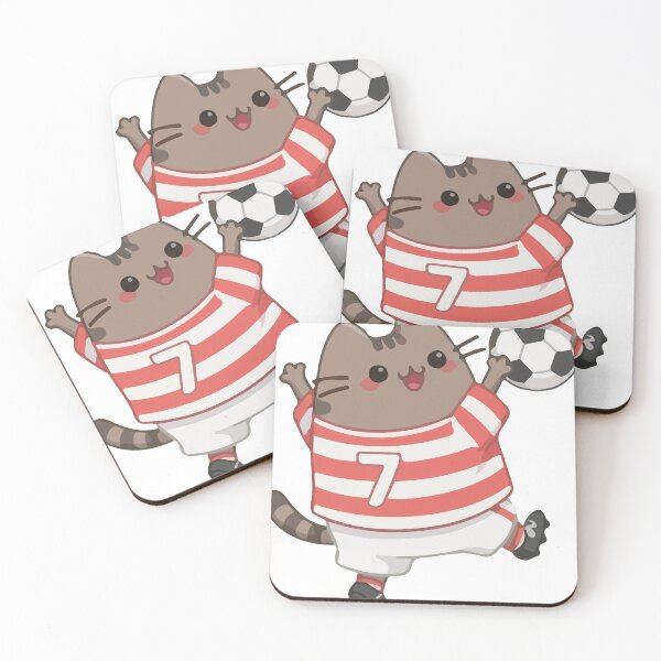 Item preview, pusheen playing fifa designed and sold by daenarys123.
