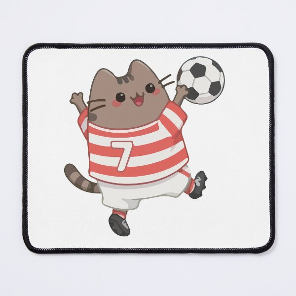 Item preview, pusheen playing fifa designed and sold by daenarys123.