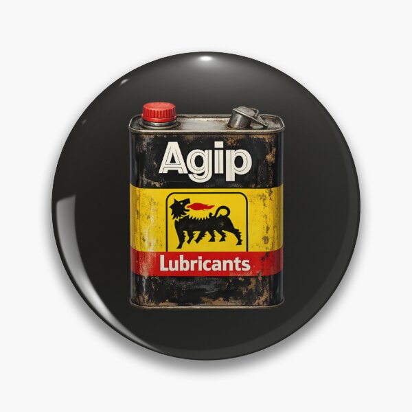 Item preview, Agip Lubricants Oil Can designed and sold by FutureTraveller.
