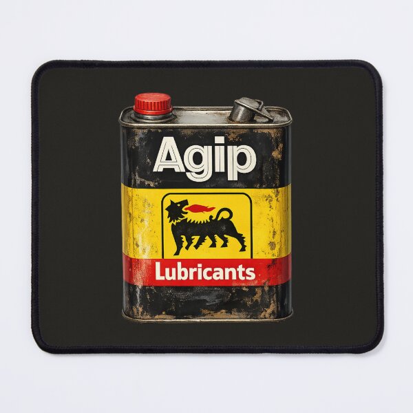 Item preview, Agip Lubricants Oil Can designed and sold by FutureTraveller.