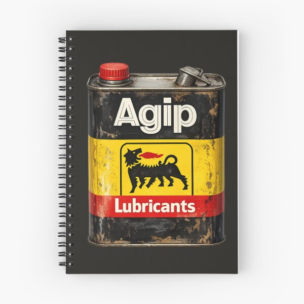 Item preview, Agip Lubricants Oil Can designed and sold by FutureTraveller.
