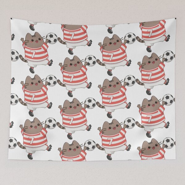 Item preview, pusheen playing fifa designed and sold by daenarys123.