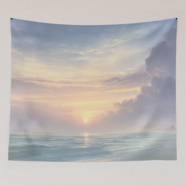 Item preview, Sea of Quiet Dawn designed and sold by riquishop.