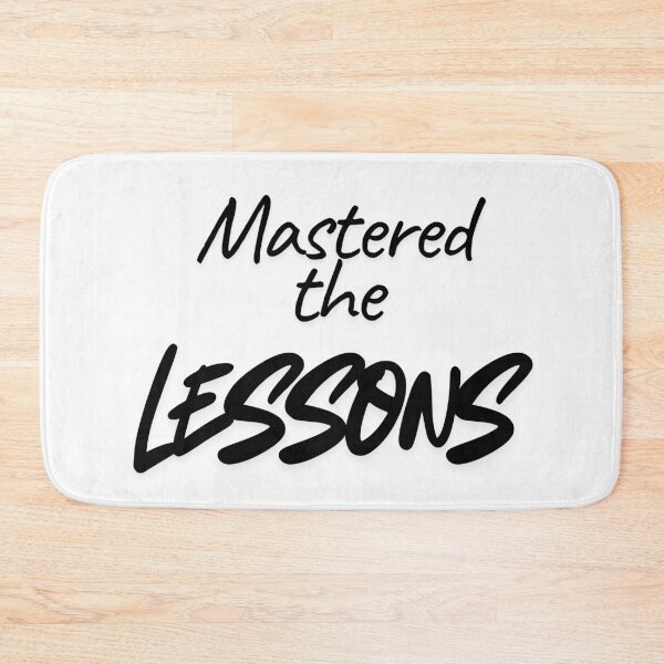 Item preview, Mastered the lessons designed and sold by ArtistTejal.