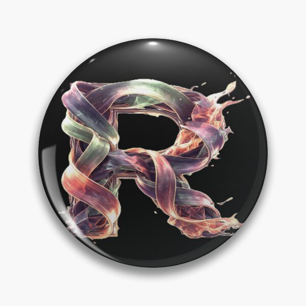 Item preview,  Artistically enhanced letter R designed and sold by DesignbyDizdar.