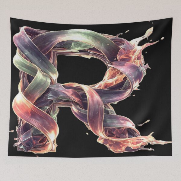 Item preview,  Artistically enhanced letter R designed and sold by DesignbyDizdar.