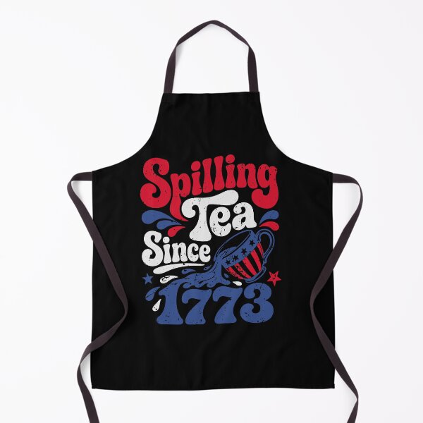 Item preview, Spilling Tea Since 1773 Funny Patriotic Vintage Graphic designed and sold by MotivaChic.