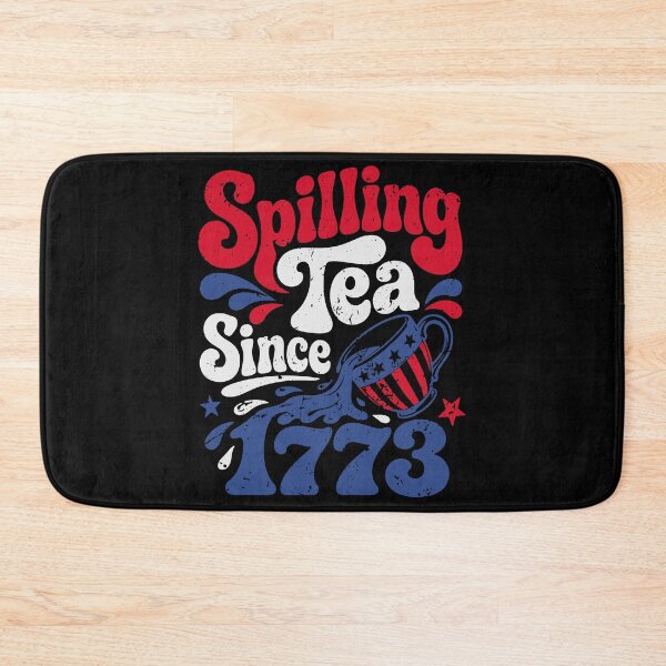 Item preview, Spilling Tea Since 1773 Funny Patriotic Vintage Graphic designed and sold by MotivaChic.