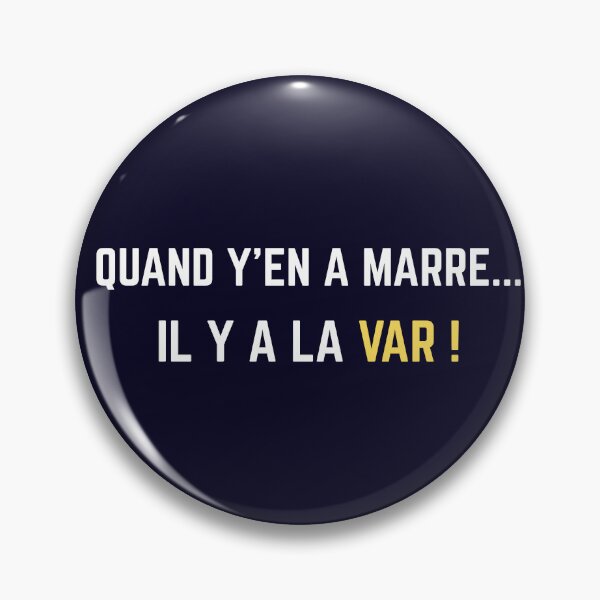 Item preview, HUMOROUS FOOTBALL T-SHIRT - WHEN YOU'VE HAD ENOUGH, THERE'S VAR designed and sold by KreaPrints.