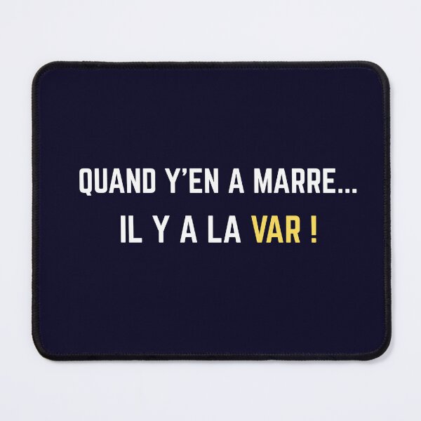 Item preview, HUMOROUS FOOTBALL T-SHIRT - WHEN YOU'VE HAD ENOUGH, THERE'S VAR designed and sold by KreaPrints.