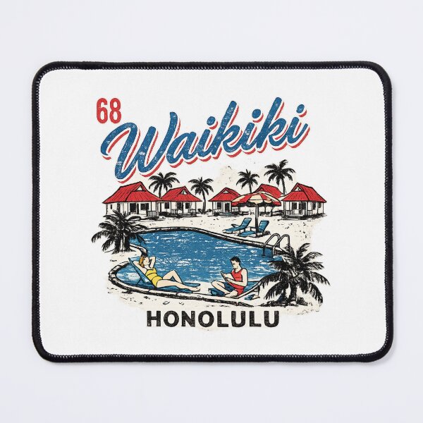 Item preview, Vintage Waikiki resort designed and sold by Side Quest Co..